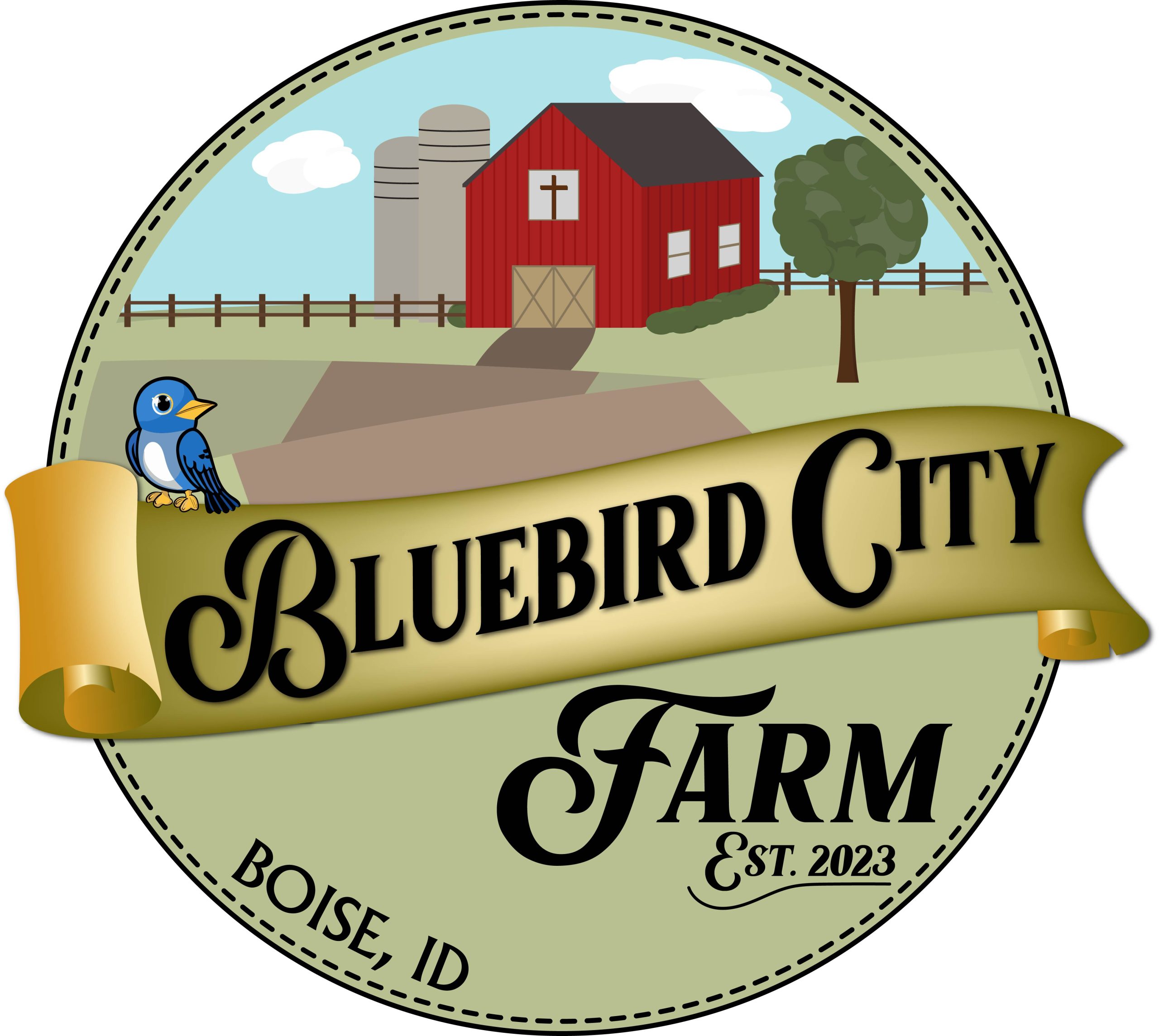 Bluebird City Farm logo